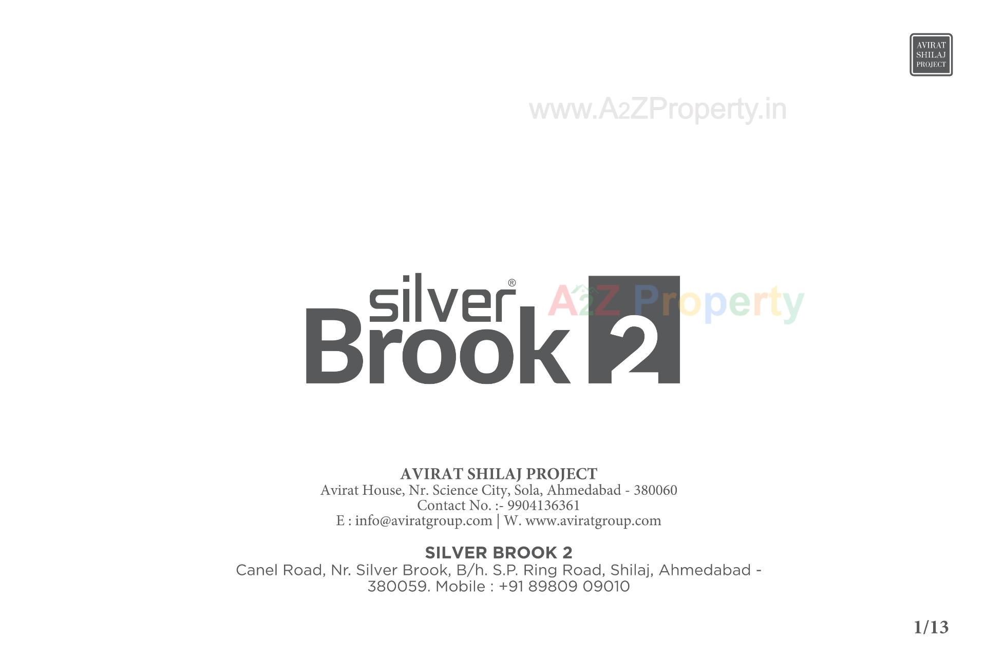  of real estate project Silver Brook located at Shilaj, Ahmedabad, Gujarat