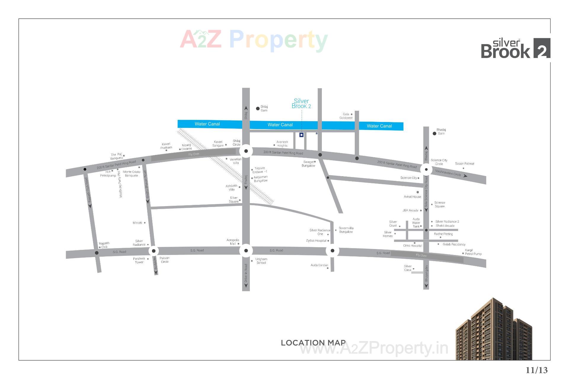  of real estate project Silver Brook located at Shilaj, Ahmedabad, Gujarat