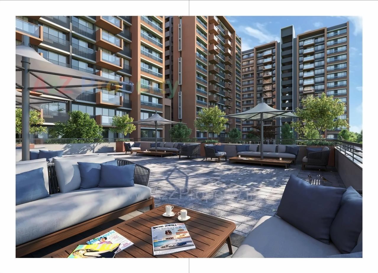 3D Elevation of real estate project Silver Harmony located at Ahmedabad, Ahmedabad, Gujarat