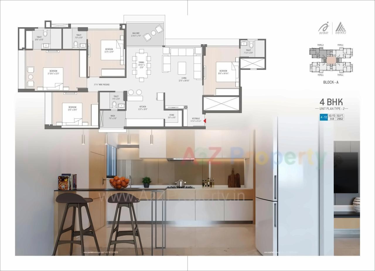 Layout of real estate project Silver Harmony located at Ahmedabad, Ahmedabad, Gujarat