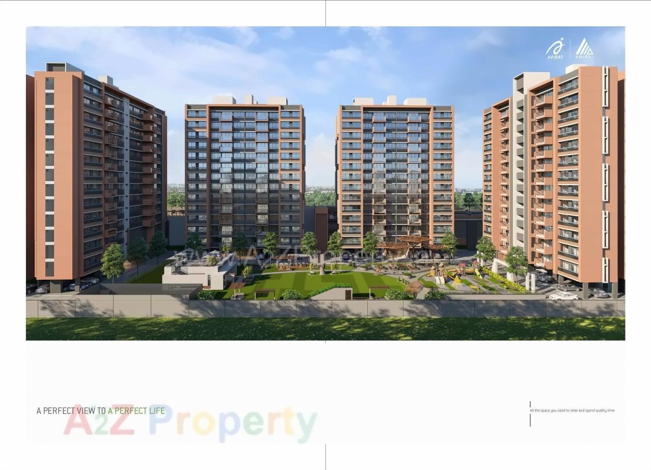 3D Elevation of real estate project Silver Harmony located at Ahmedabad, Ahmedabad, Gujarat