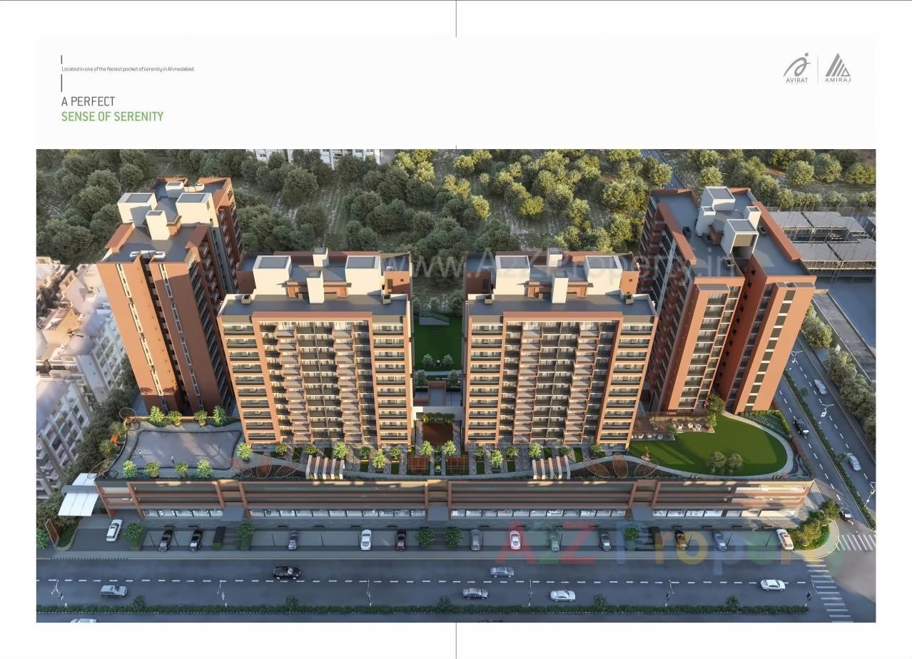 3D Elevation of real estate project Silver Harmony located at Ahmedabad, Ahmedabad, Gujarat