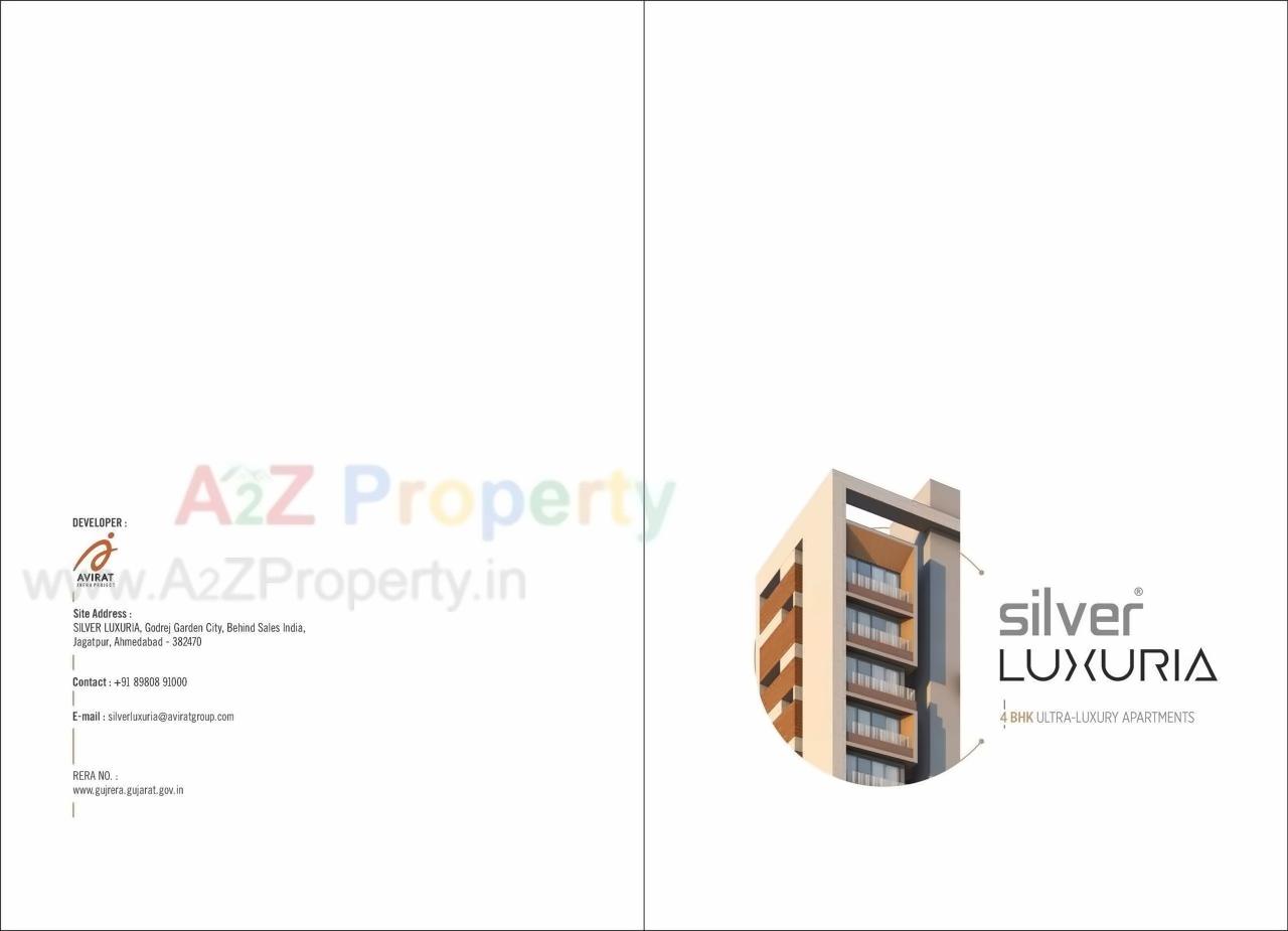  of real estate project Silver Luxuria located at Jagatpur, Ahmedabad, Gujarat
