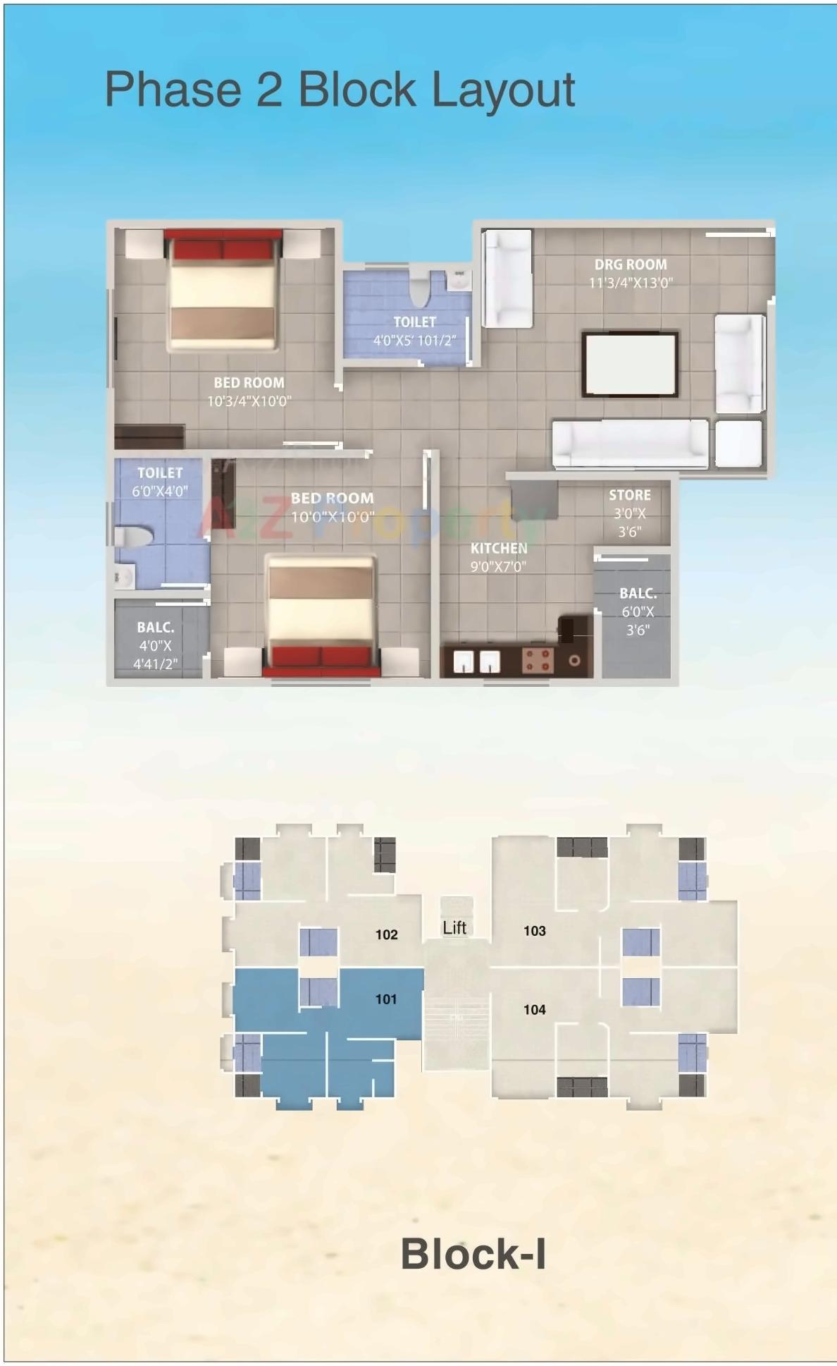 Layout of real estate project Silver Pearl (i) located at Ghatlodia, Ahmedabad, Gujarat