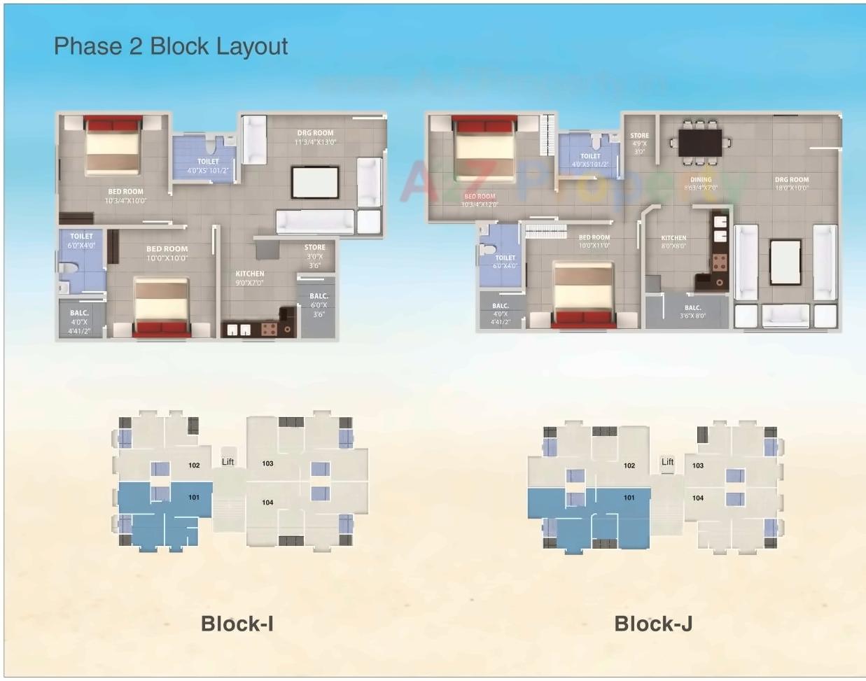 Layout of real estate project Silver Pearl (i) located at Ghatlodia, Ahmedabad, Gujarat