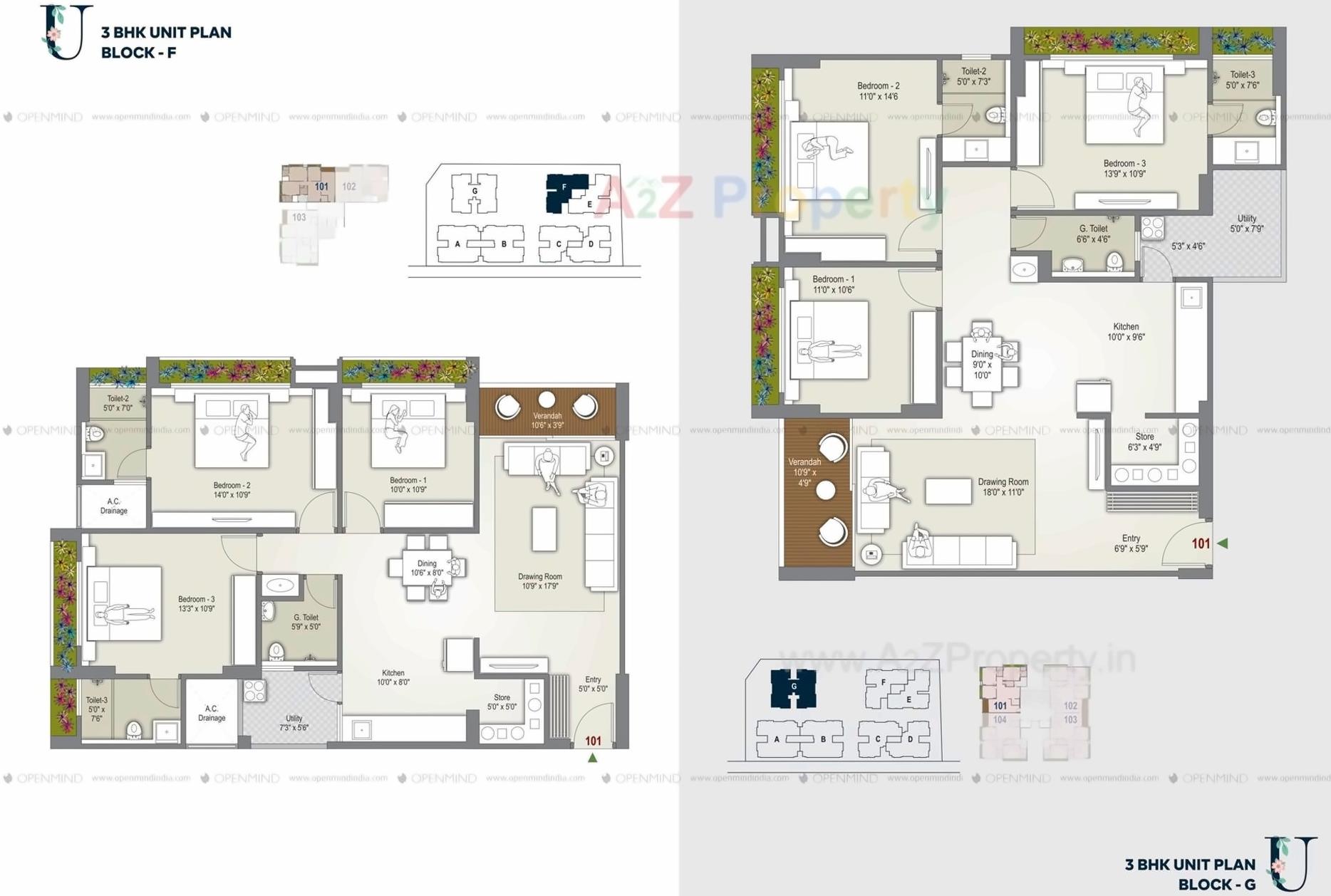 Layout of real estate project Silver Spring located at Ahmedabad, Ahmedabad, Gujarat