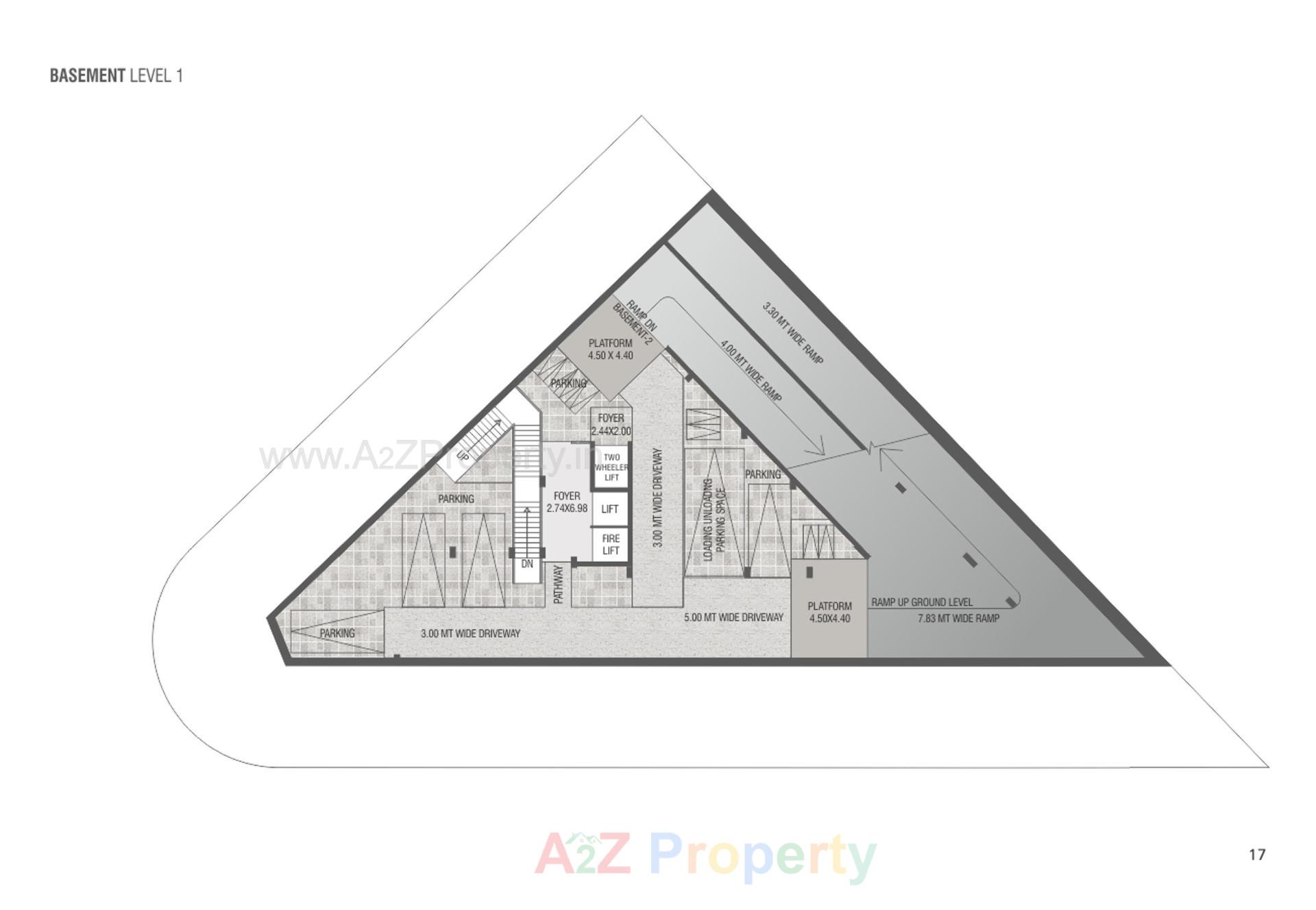Layout of real estate project Sindur Spectrum located at Wadaj, Ahmedabad, Gujarat