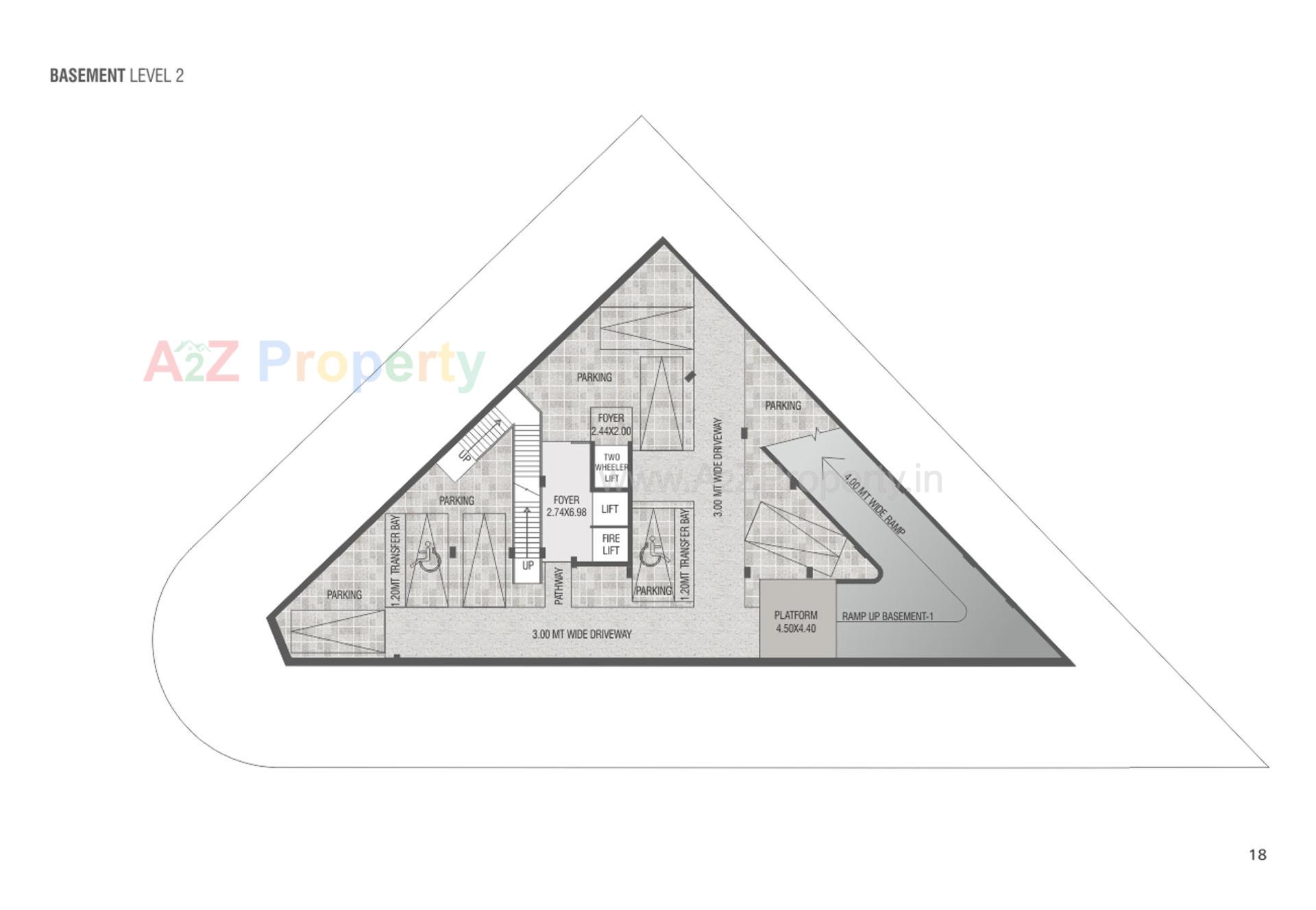 Layout of real estate project Sindur Spectrum located at Wadaj, Ahmedabad, Gujarat