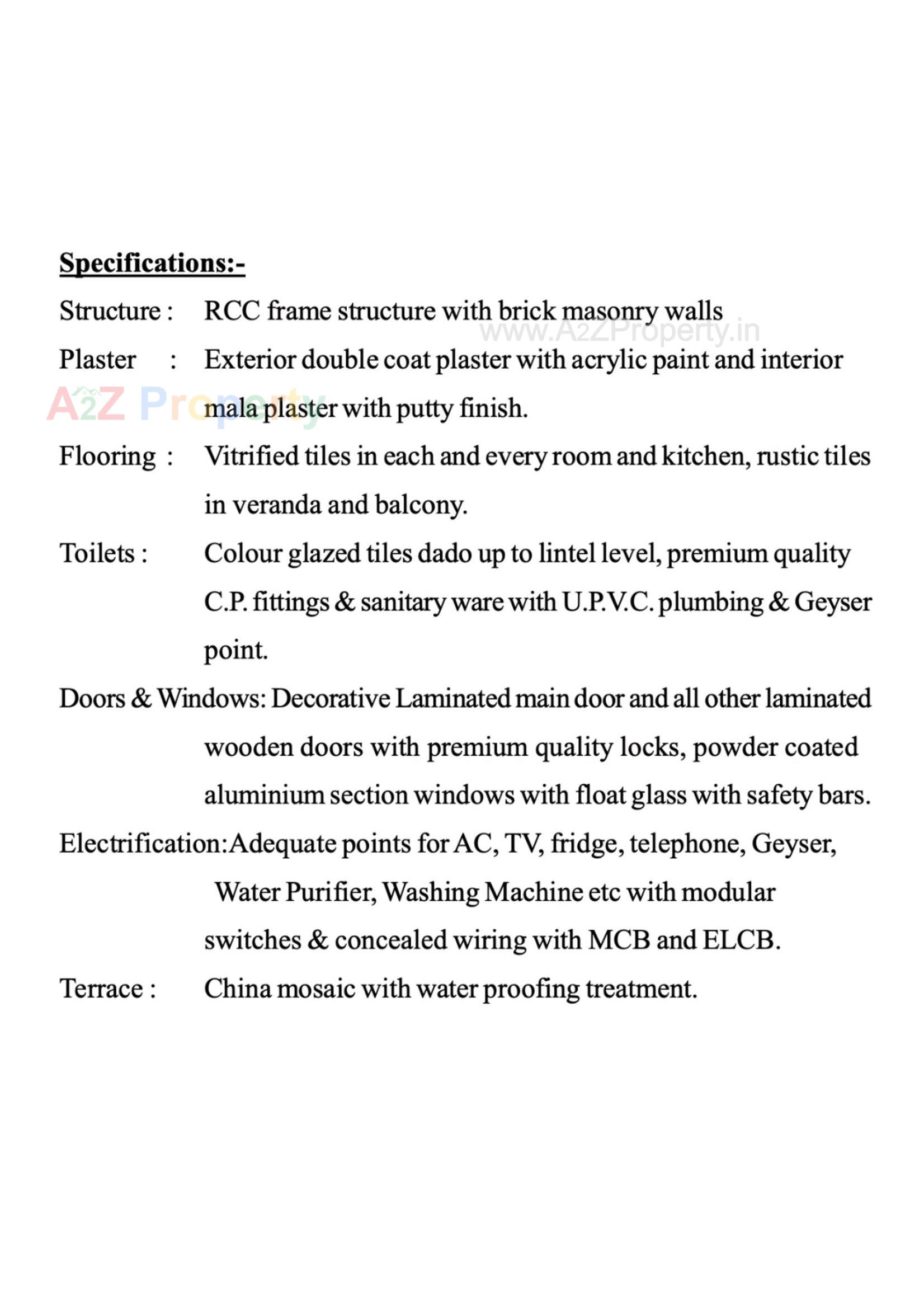  of real estate project Sivanta Avenue located at Khokhara, Ahmedabad, Gujarat