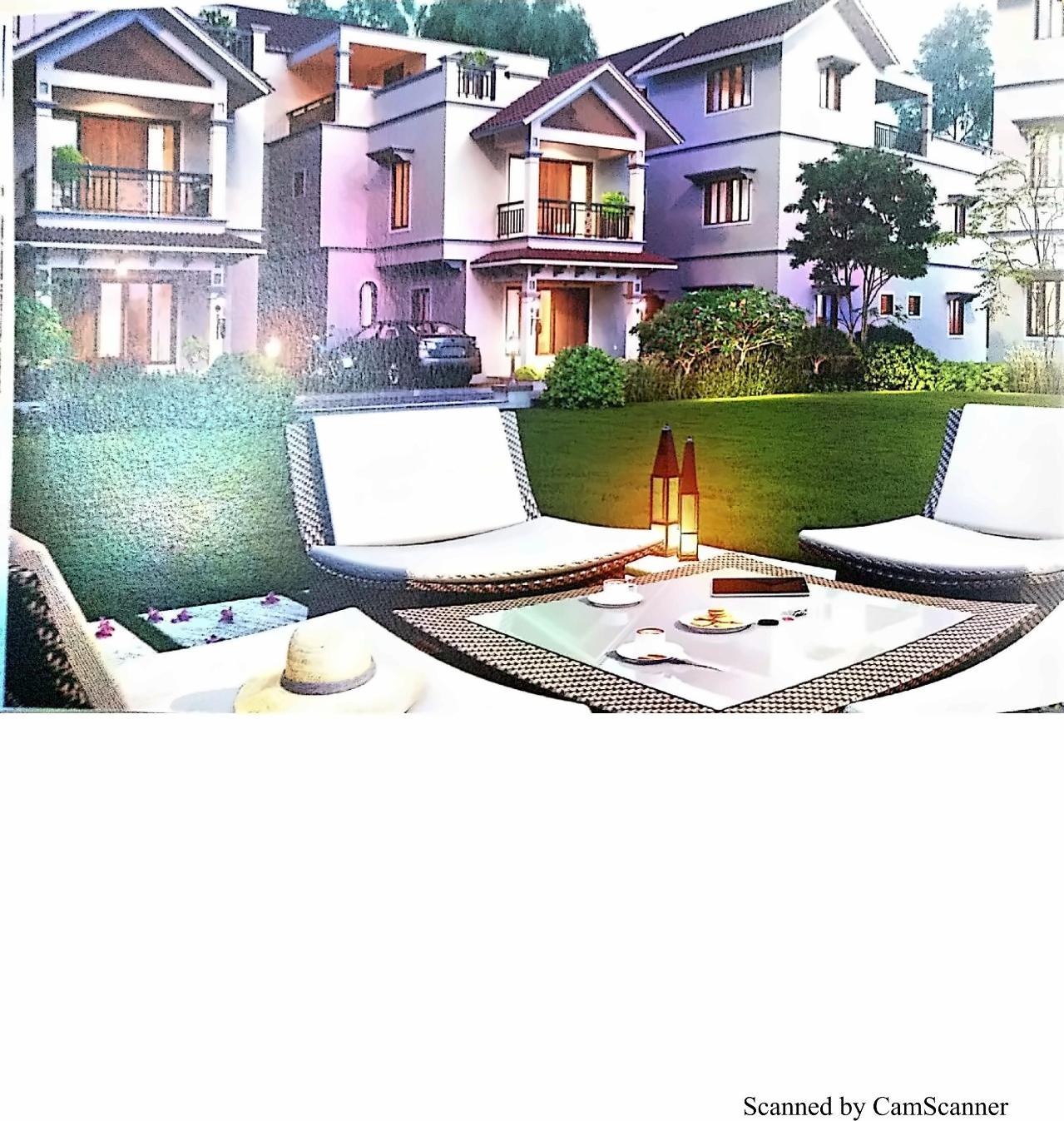3D Elevation of real estate project Sivanta Villa located at Motera, Ahmedabad, Gujarat