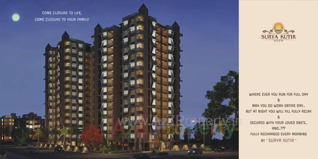 3D Elevation of real estate project Skd's Surya Kutir located at City, Ahmedabad, Gujarat