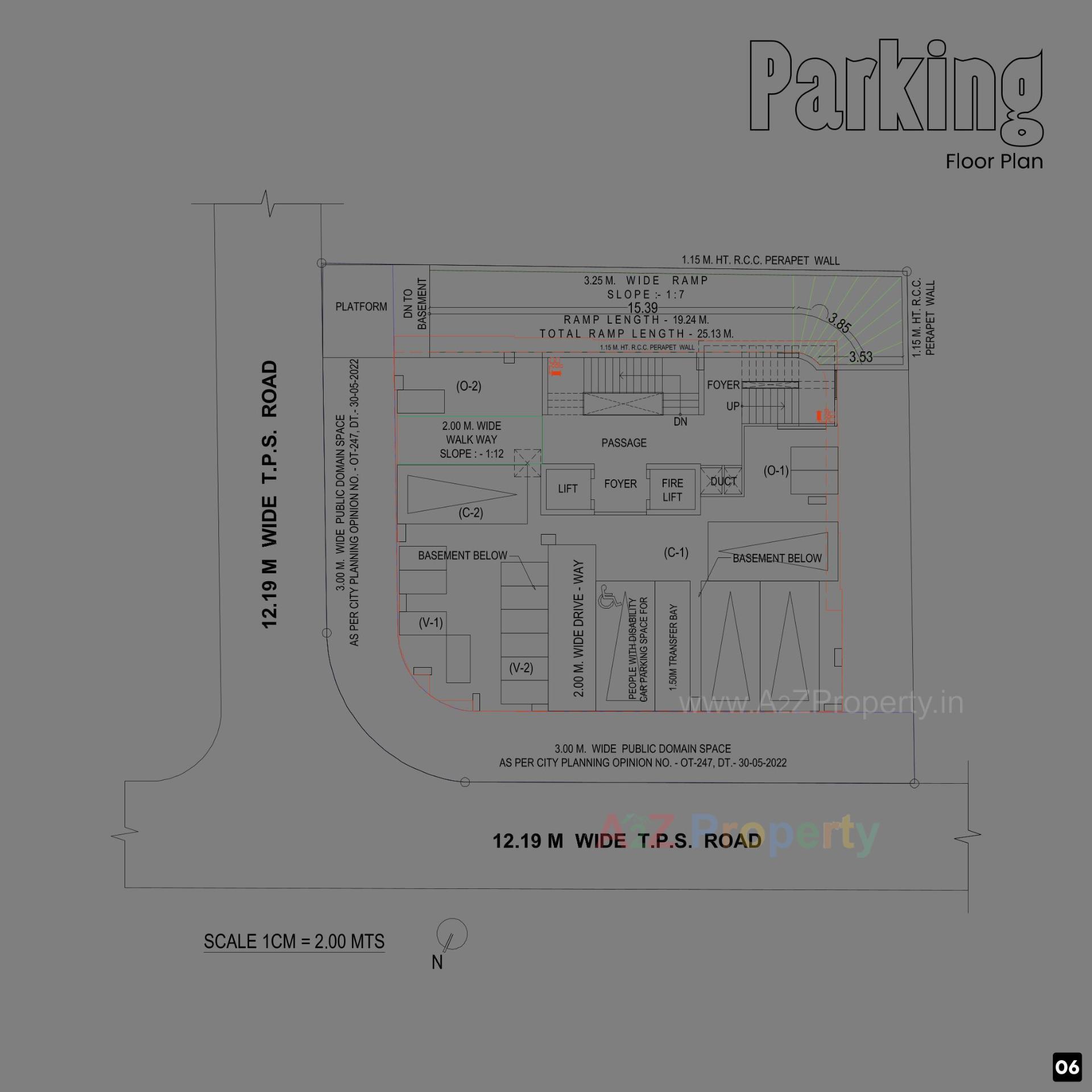  of real estate project Sky Ambience located at Paldi, Ahmedabad, Gujarat