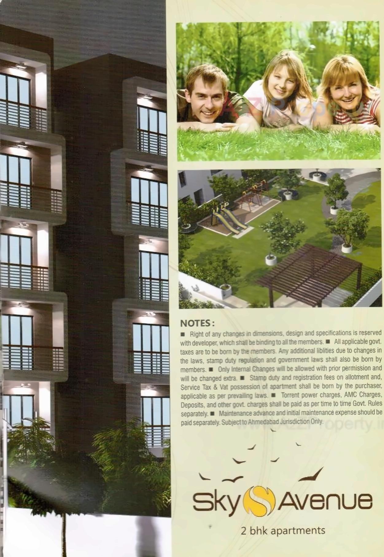  of real estate project Sky Avenue located at Sarkhej, Ahmedabad, Gujarat