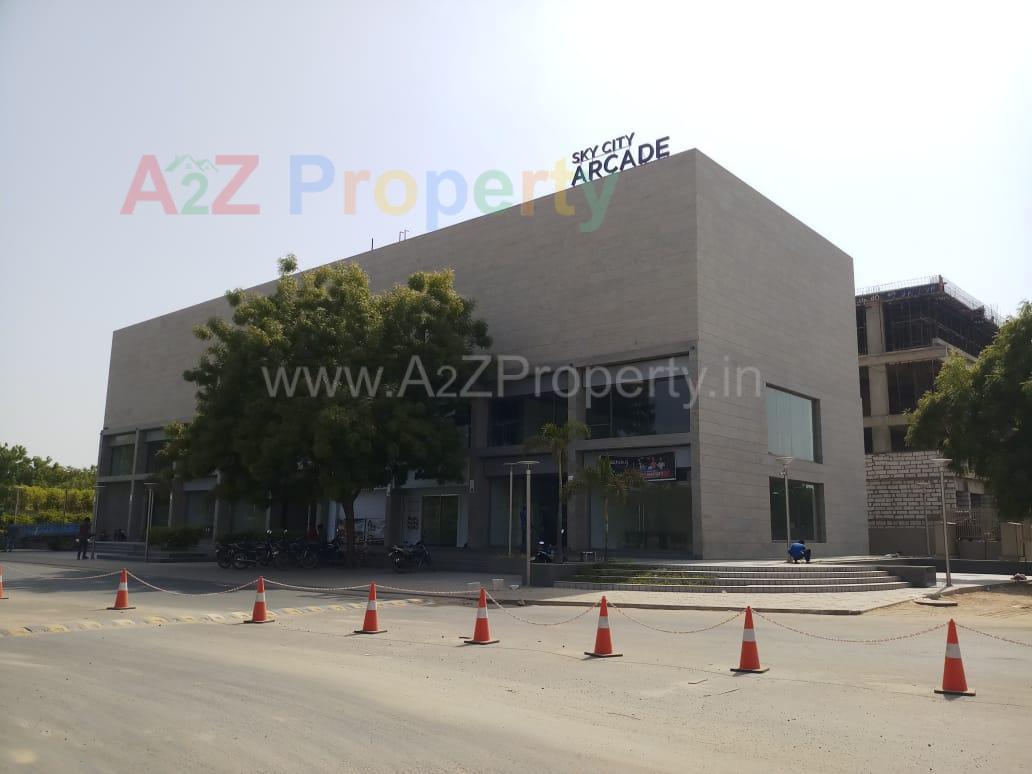 204160_const of real estate project Sky City Arcade located at Shela, Ahmedabad, Gujarat
