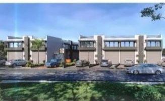 3D Elevation of real estate project Sky Industrial Estate located at Kathwada, Ahmedabad, Gujarat