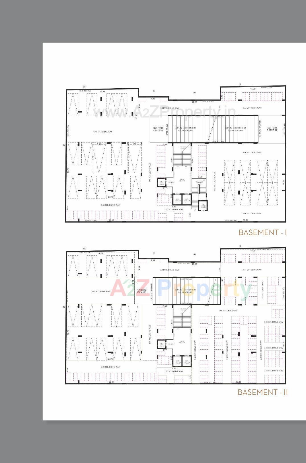 Layout of real estate project Sky Revanta located at Sola, Ahmedabad, Gujarat