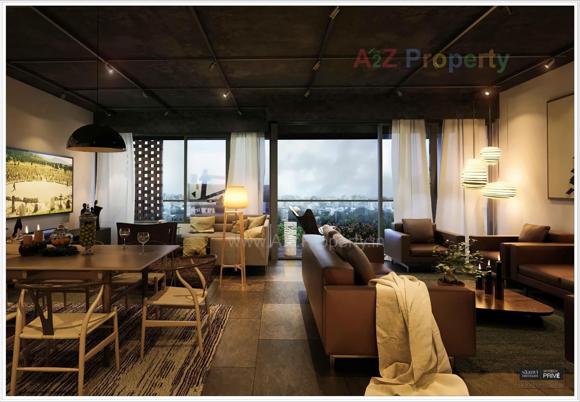 3D Elevation of real estate project Skydeck Prive located at Jodhpur, Ahmedabad, Gujarat