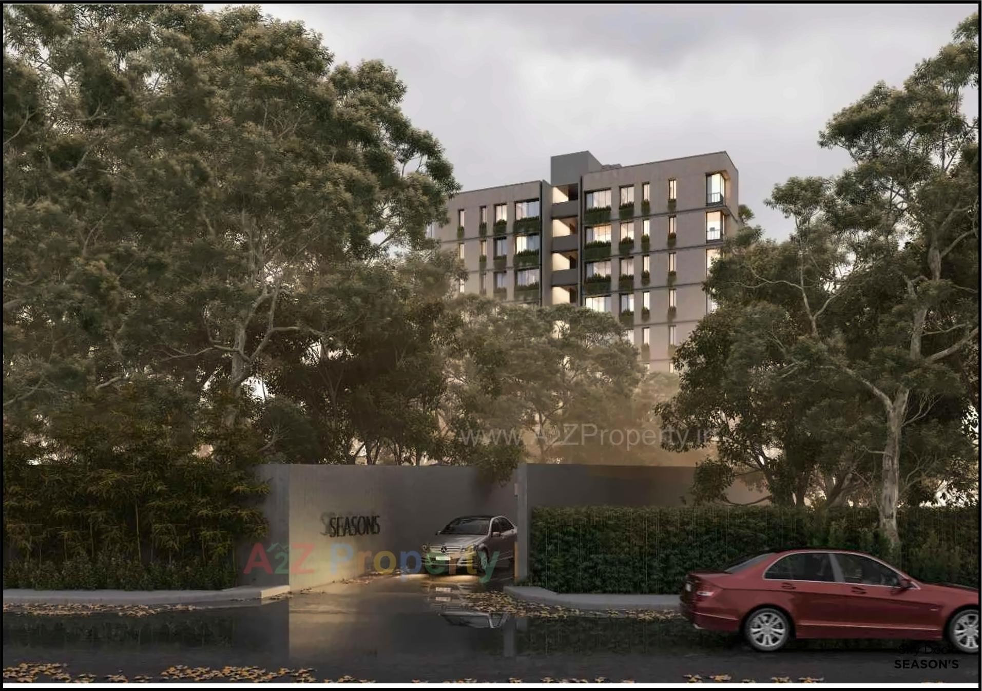 3D Elevation of real estate project Skydeck Seasons located at Ahmedabad, Ahmedabad, Gujarat