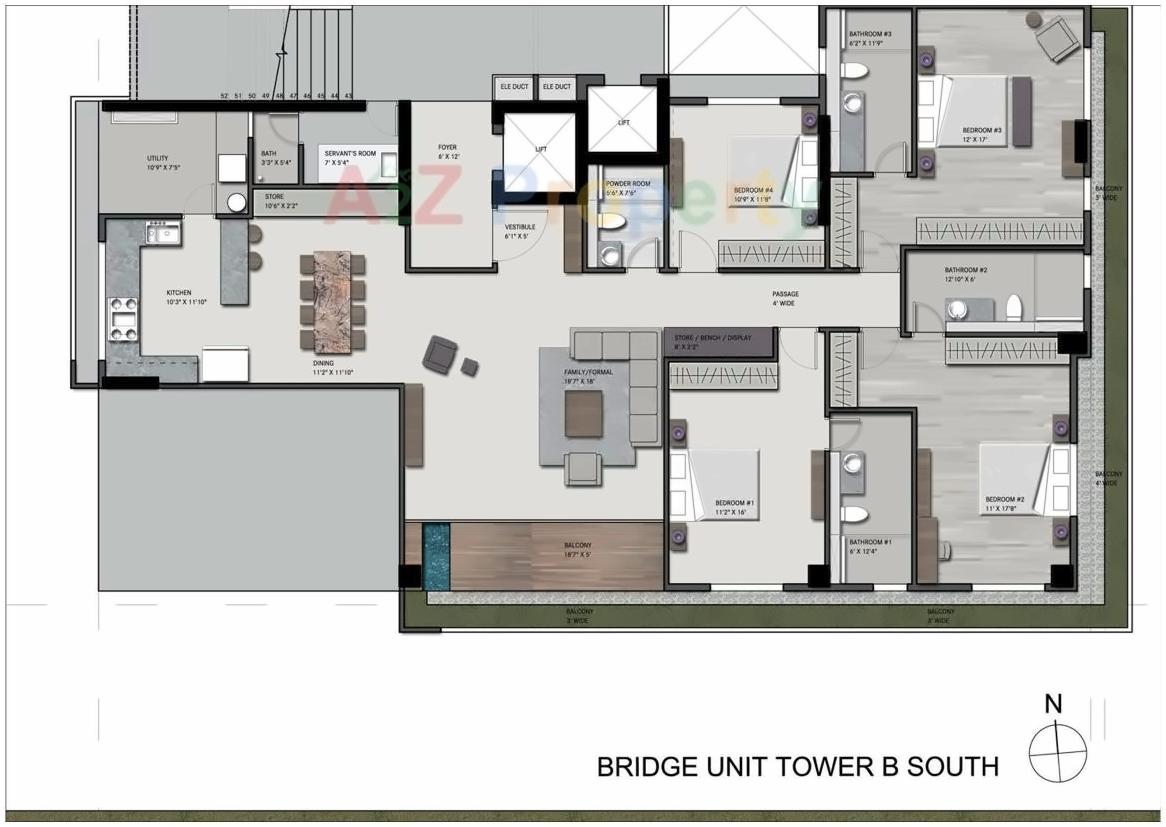Layout of real estate project Skydeck Select located at Ambli, Ahmedabad, Gujarat