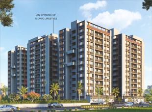Elevation of real estate project Skylife located at Hanspura, Ahmedabad, Gujarat