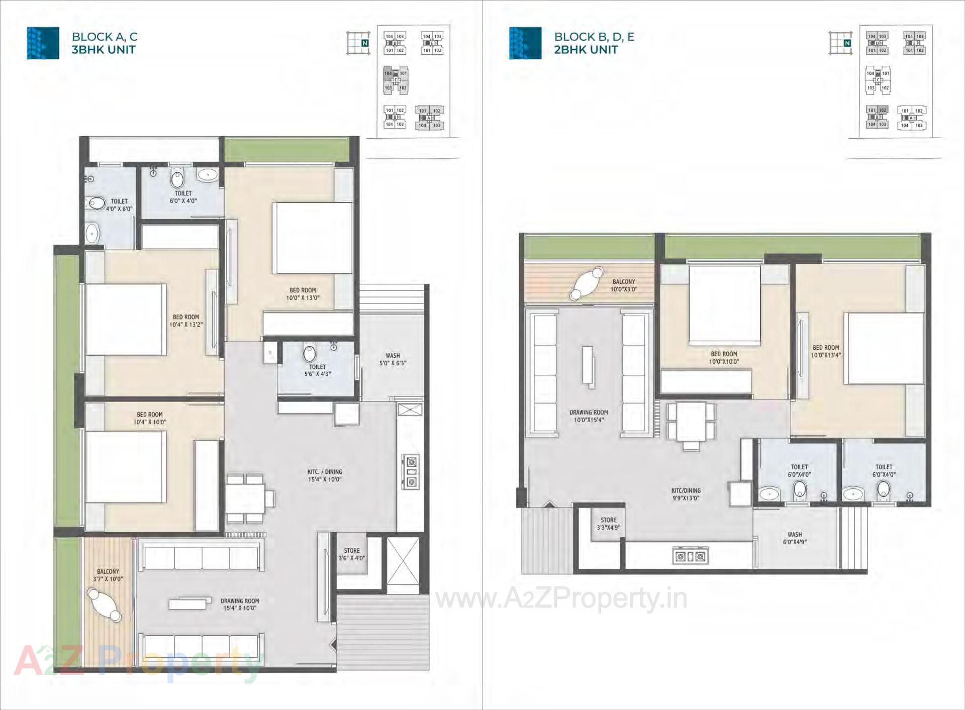 Layout of real estate project Skylife located at Hanspura, Ahmedabad, Gujarat