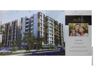 Elevation of real estate project Skyline Appartment located at Nikol, Ahmedabad, Gujarat