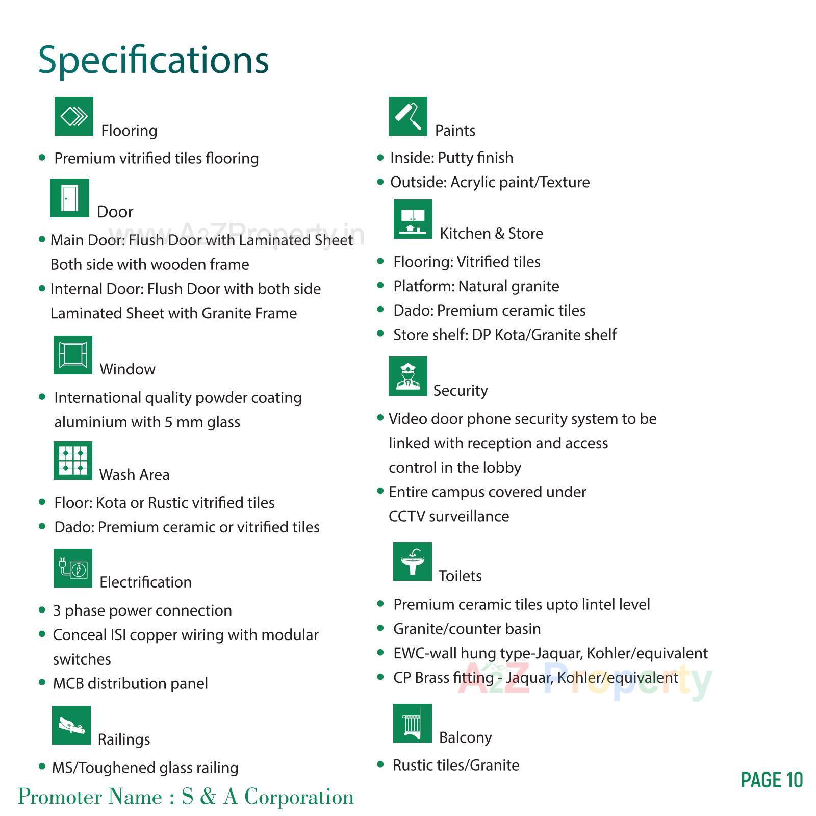  of real estate project Skyline located at Shaikhpur-khanpur, Ahmedabad, Gujarat