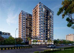 Elevation of real estate project Skyview located at Vastral, Ahmedabad, Gujarat