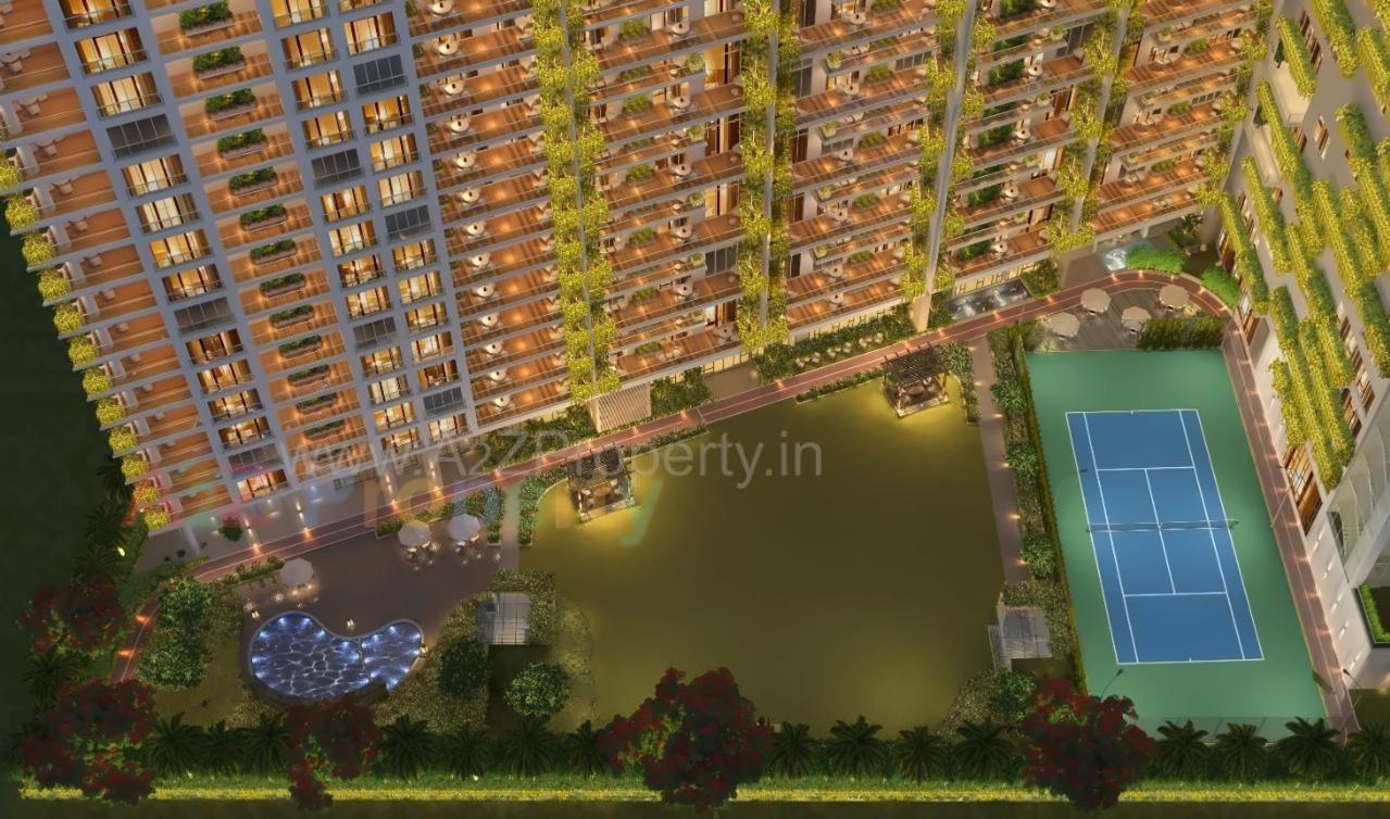 3D Elevation of real estate project Skyville located at Ahmedabad, Ahmedabad, Gujarat