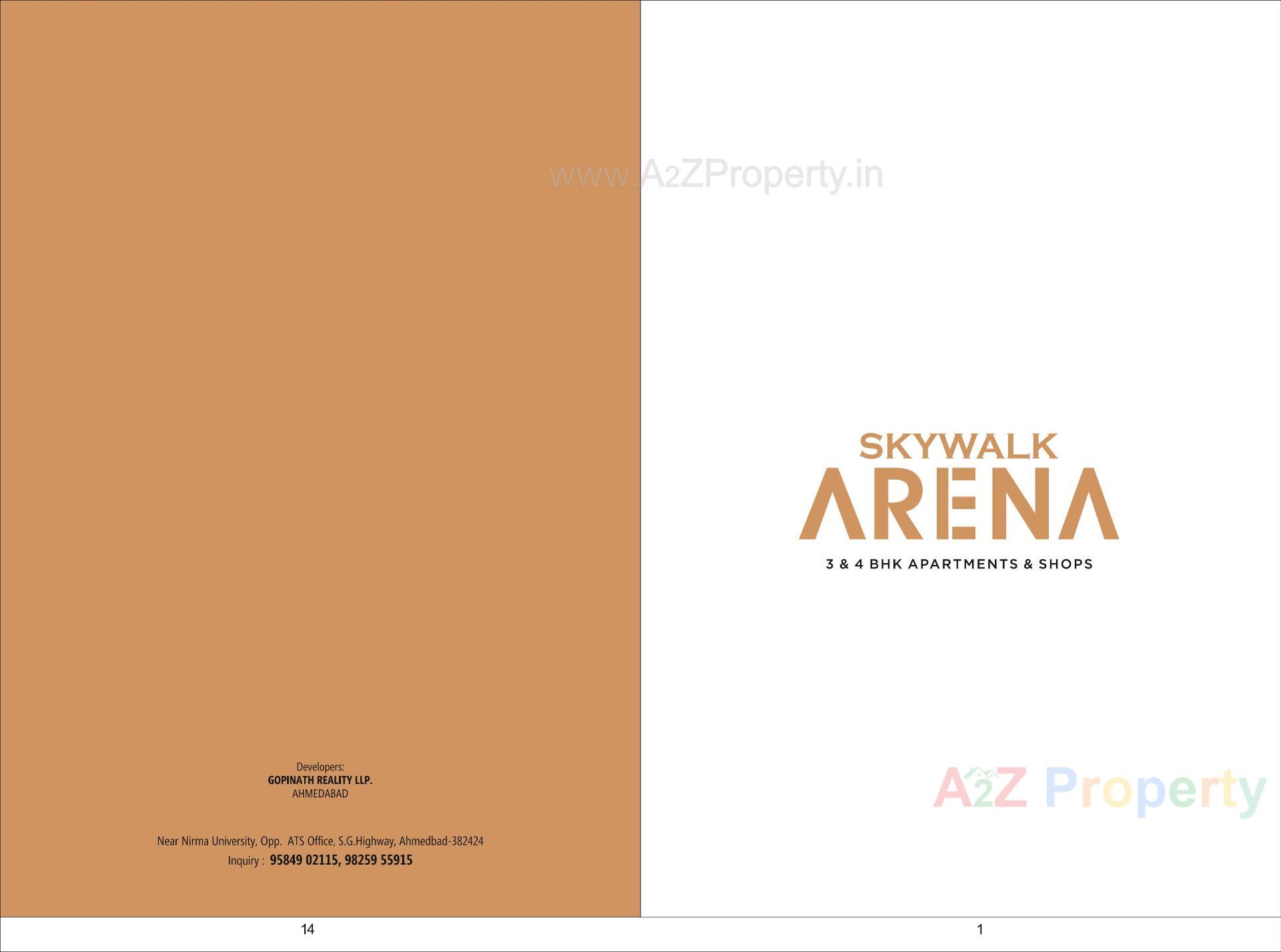  of real estate project Skywalk Arena located at Chharodi, Ahmedabad, Gujarat