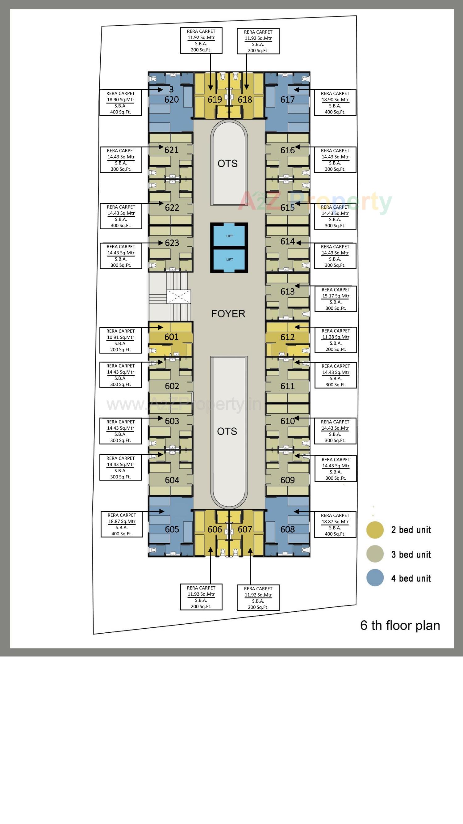Layout of real estate project Sls located at Changispur, Ahmedabad, Gujarat