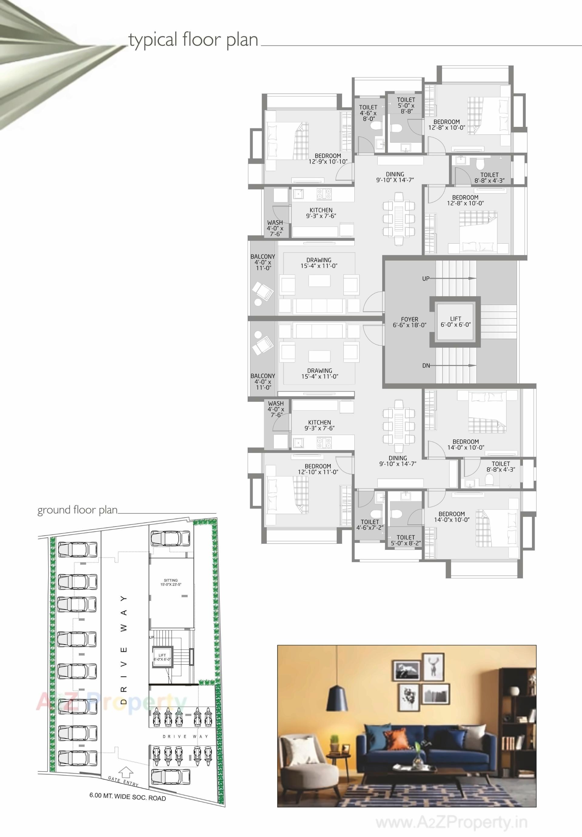 Layout of real estate project Soch located at Manipur, Ahmedabad, Gujarat