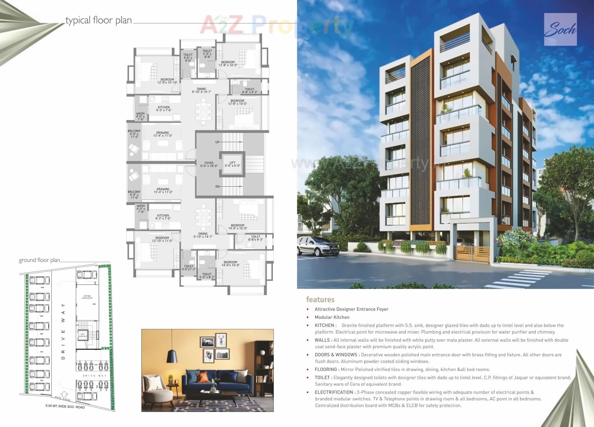  of real estate project Soch located at Manipur, Ahmedabad, Gujarat