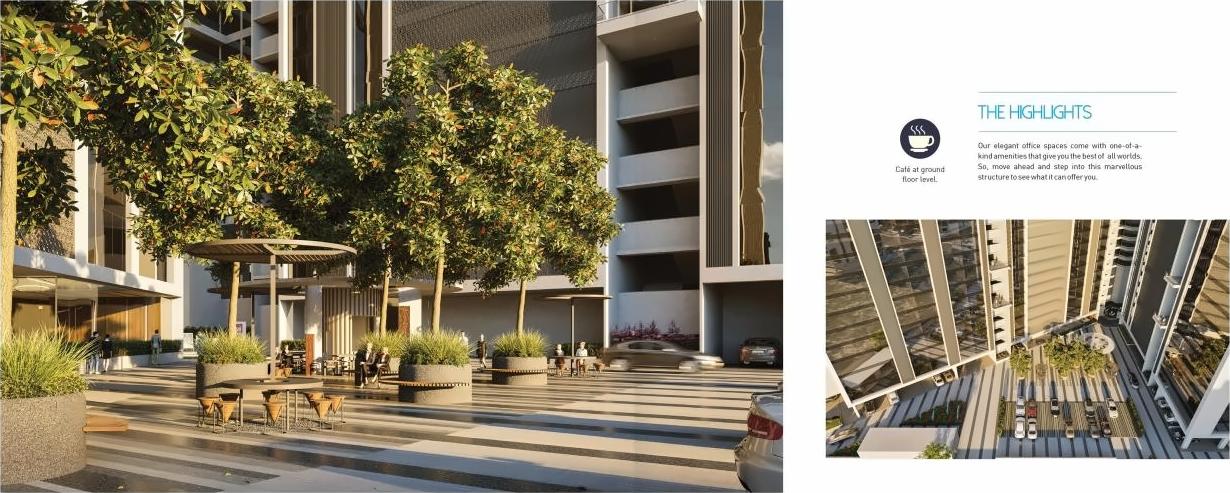 3D Elevation of real estate project Solaris Business Hub located at Vadaj, Ahmedabad, Gujarat