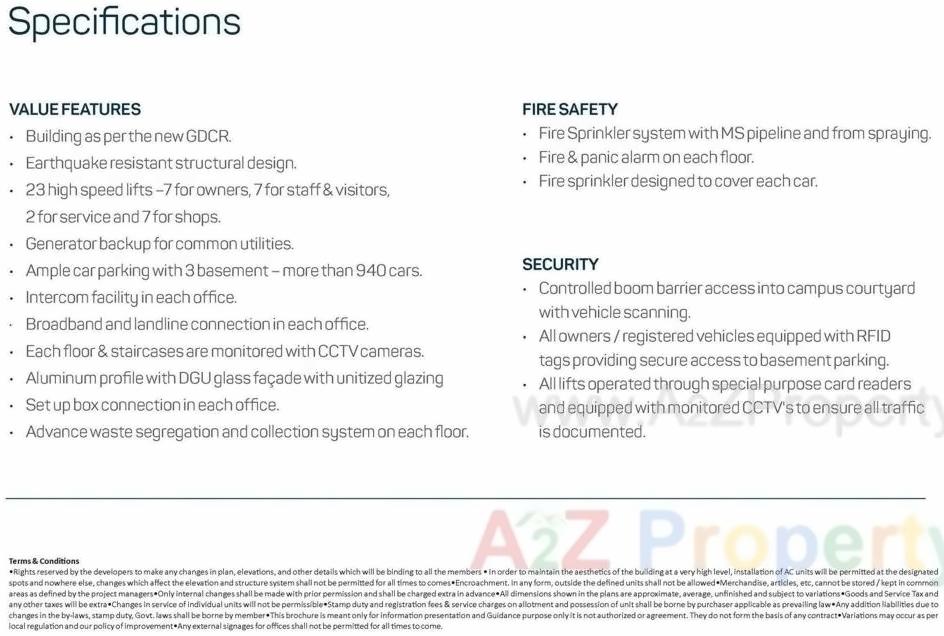 Project Specifications