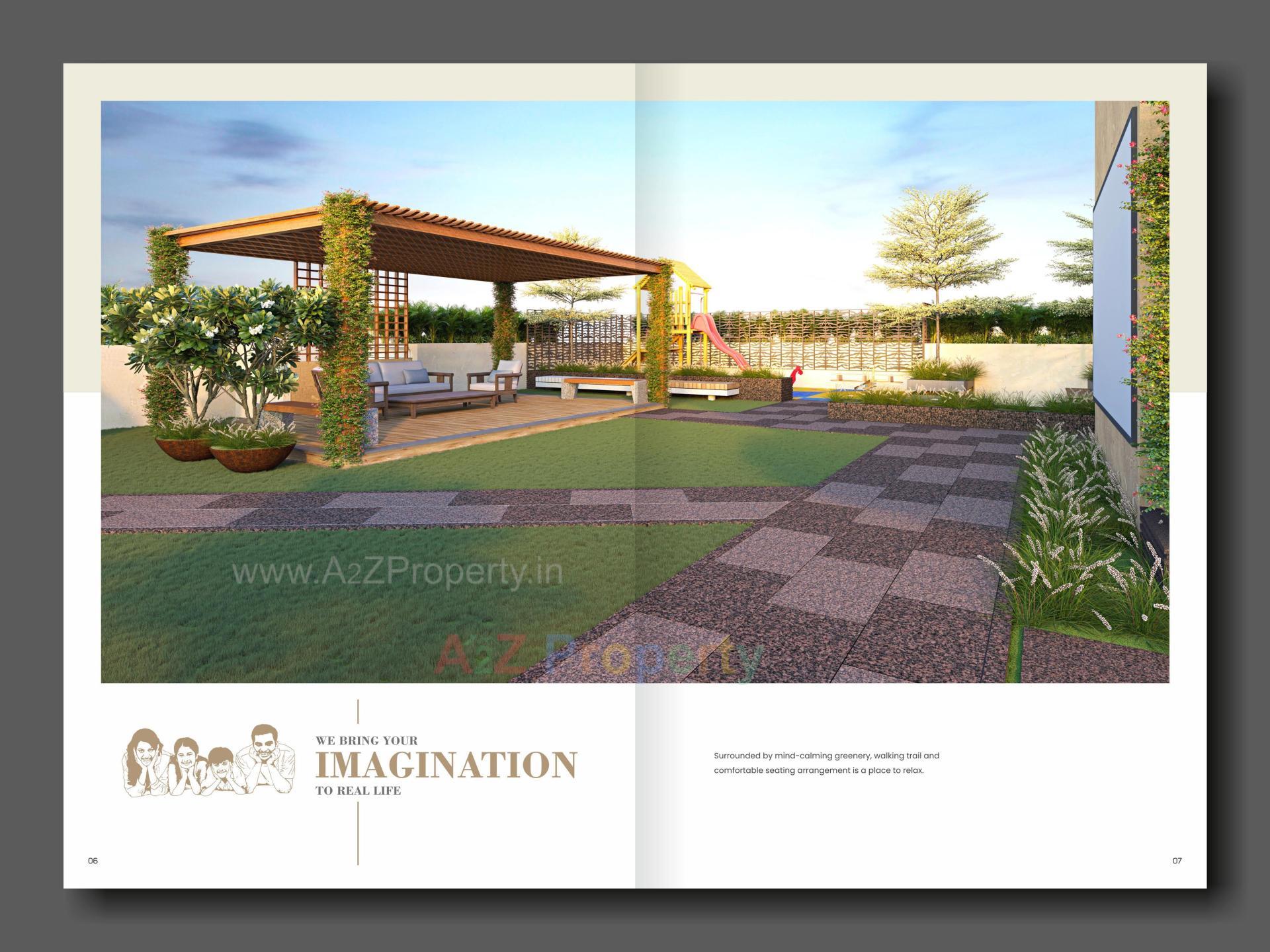 3D Elevation of real estate project Solis Optima located at Memnagar, Ahmedabad, Gujarat
