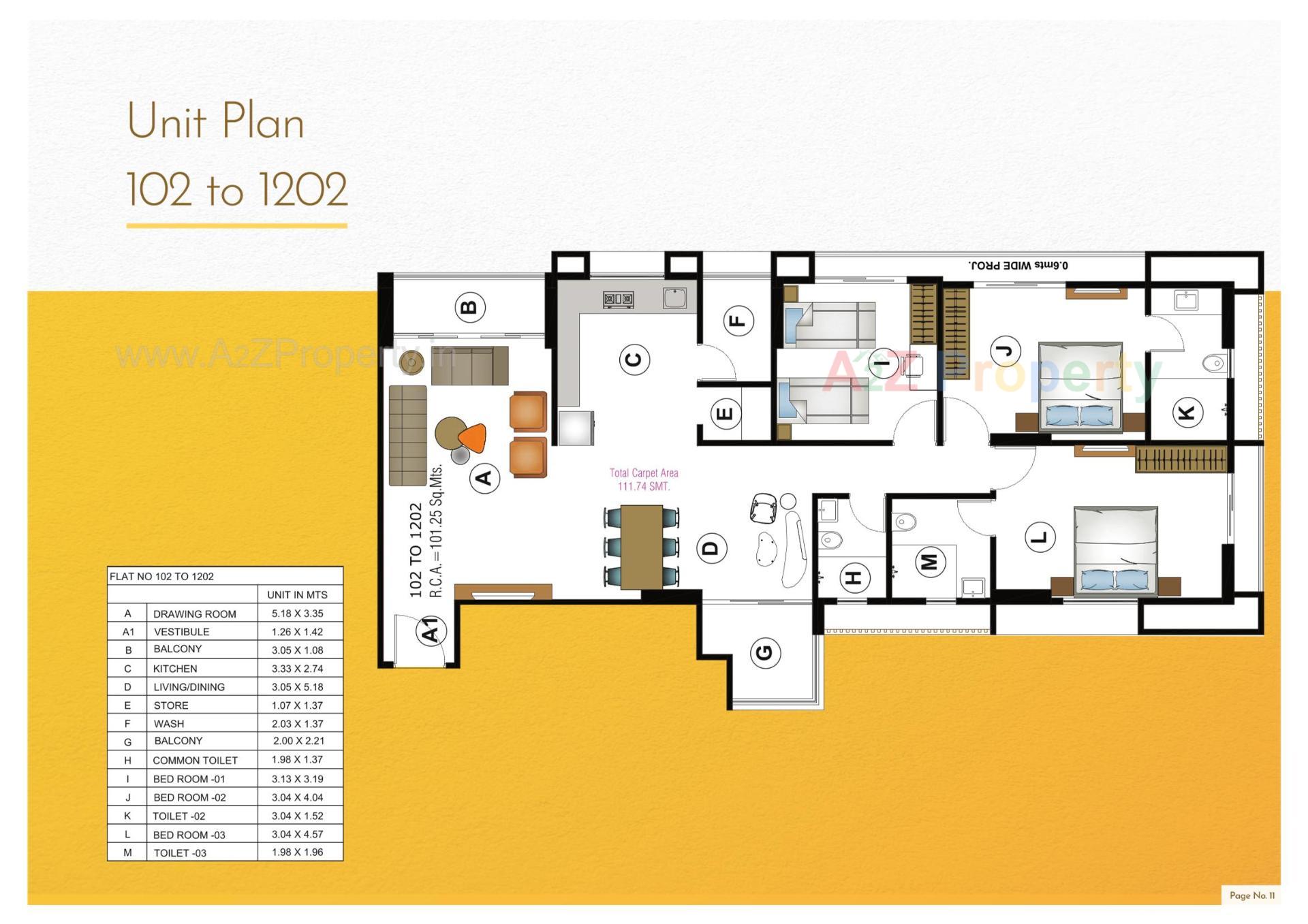Layout of real estate project Solitaire Arise located at Vejalpur, Ahmedabad, Gujarat