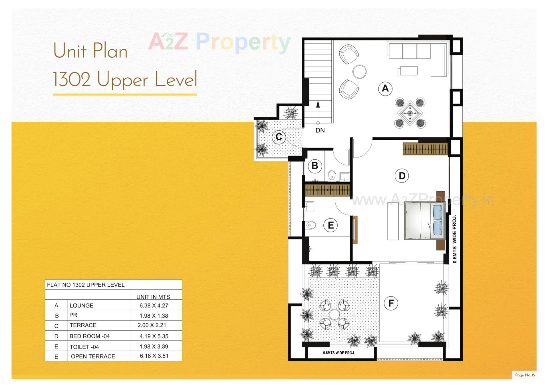 Layout of real estate project Solitaire Arise located at Vejalpur, Ahmedabad, Gujarat