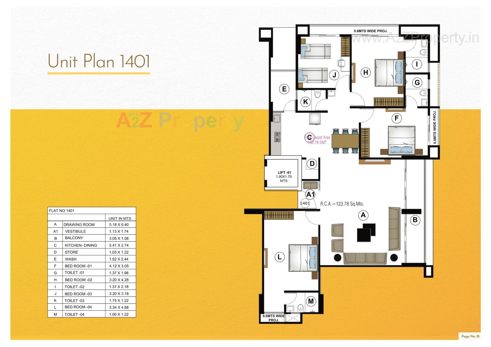 Layout of real estate project Solitaire Arise located at Vejalpur, Ahmedabad, Gujarat