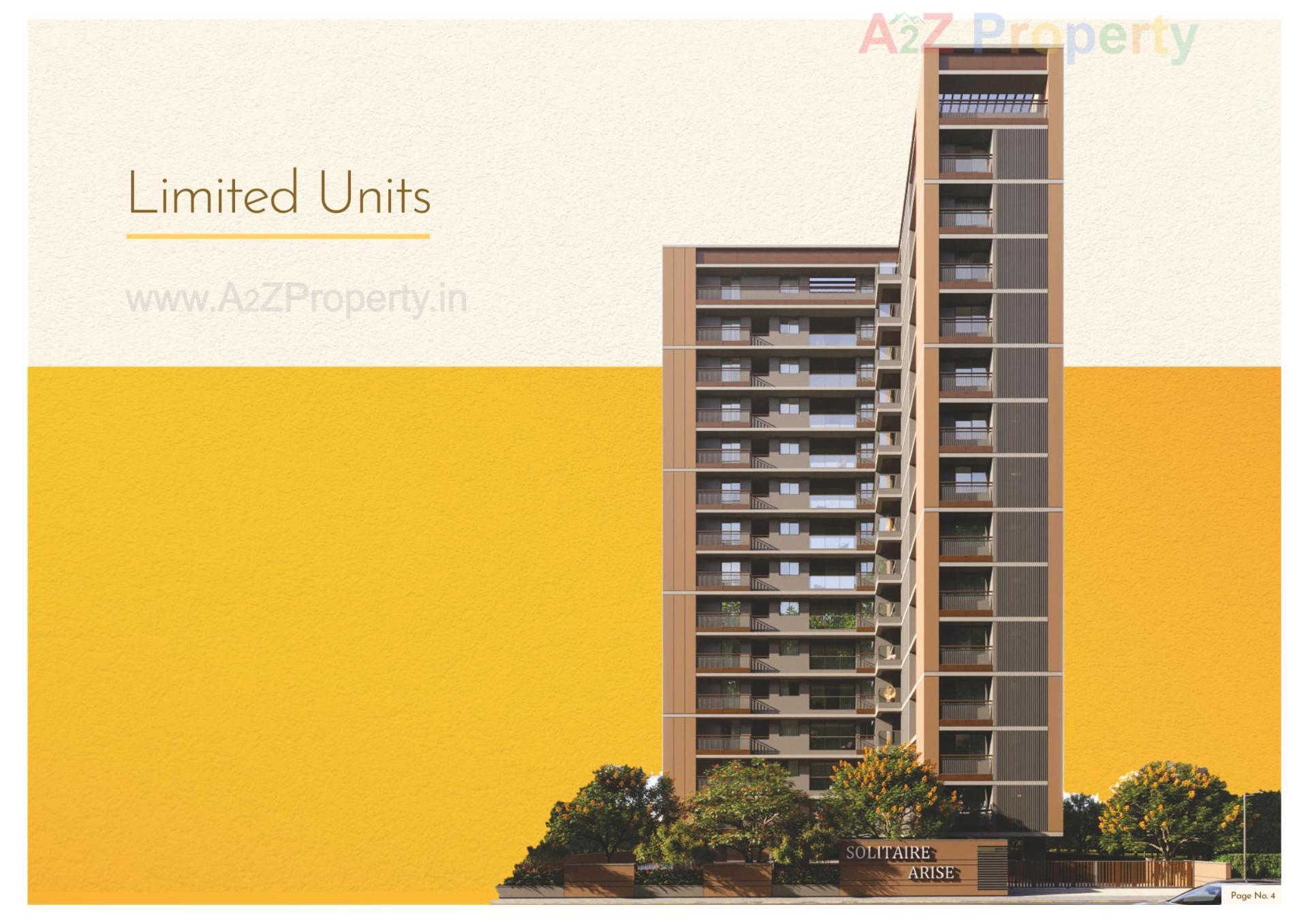 3D Elevation of real estate project Solitaire Arise located at Vejalpur, Ahmedabad, Gujarat