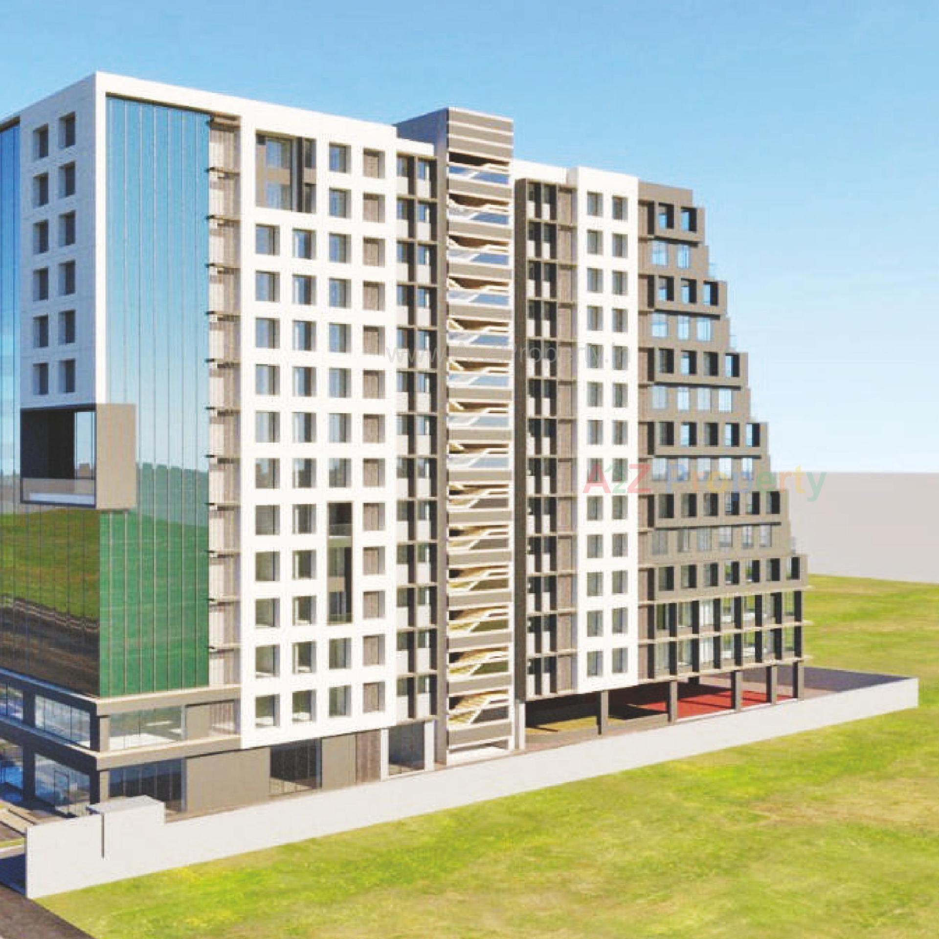 3D Elevation of real estate project Solitaire Connect located at Makarba, Ahmedabad, Gujarat