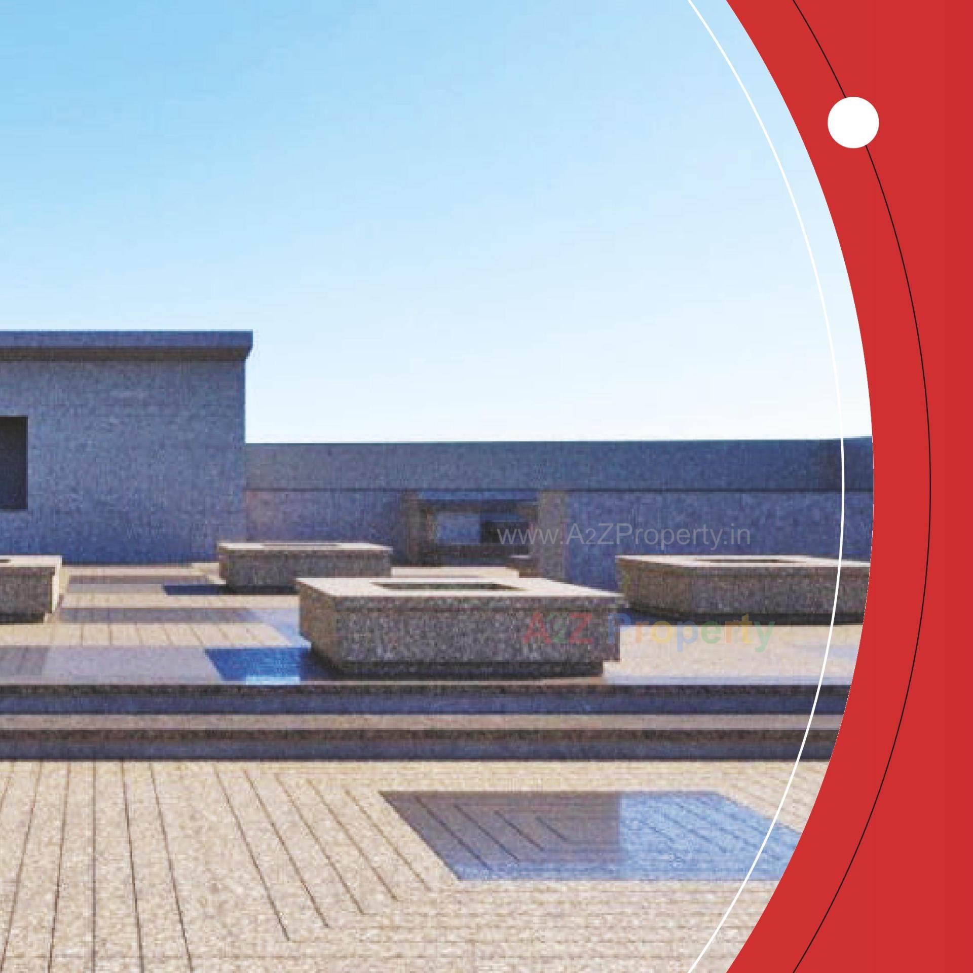 3D Elevation of real estate project Solitaire Connect located at Makarba, Ahmedabad, Gujarat