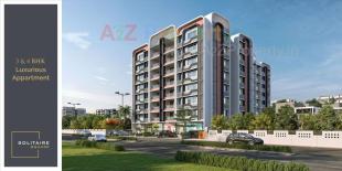 Elevation of real estate project Solitaire Square located at Nikol, Ahmedabad, Gujarat