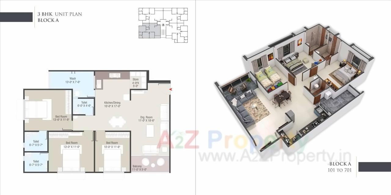 Layout of real estate project Solitaire Square located at Nikol, Ahmedabad, Gujarat