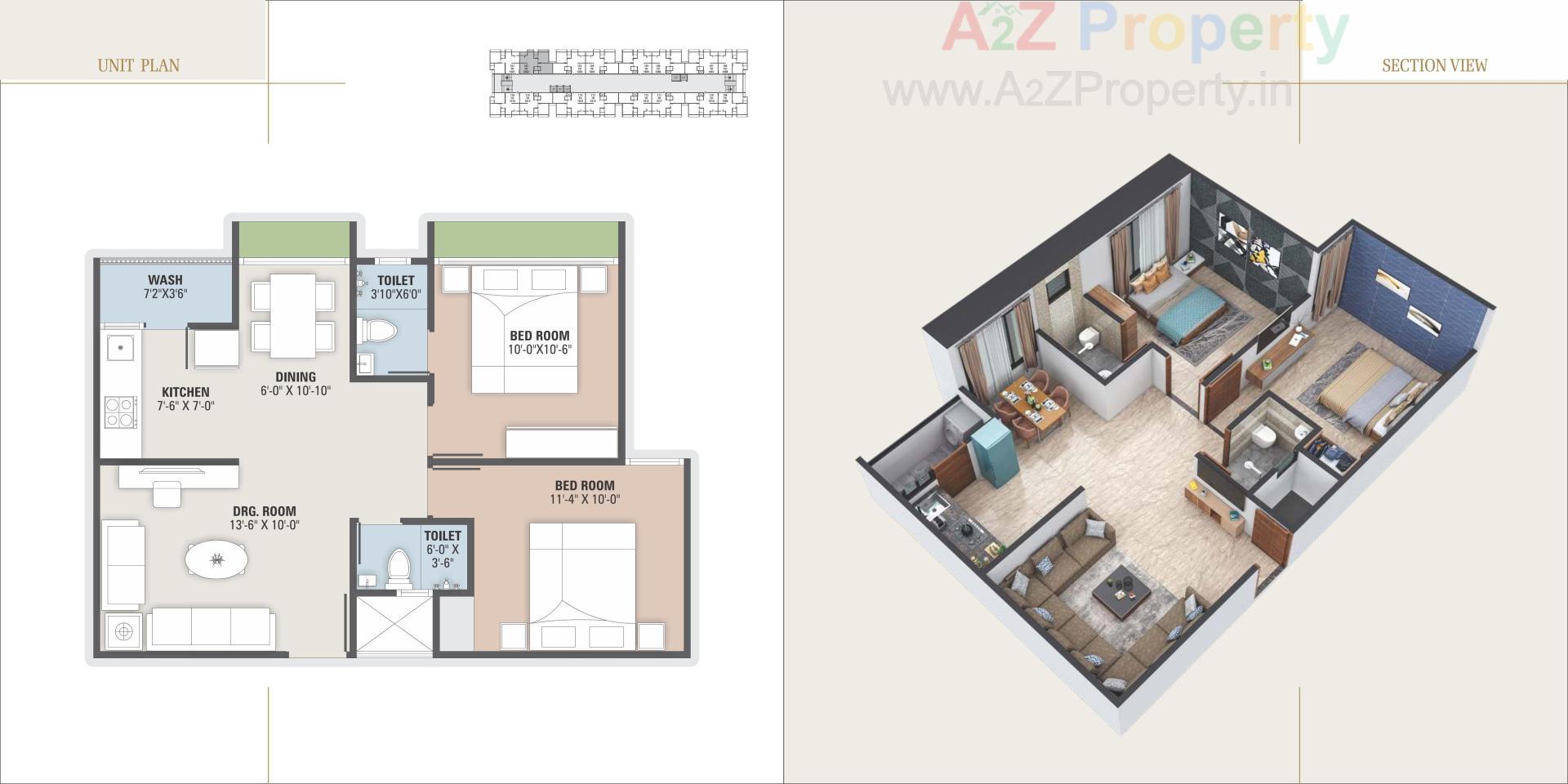 Layout of real estate project Solitaire Superb located at Nikol, Ahmedabad, Gujarat
