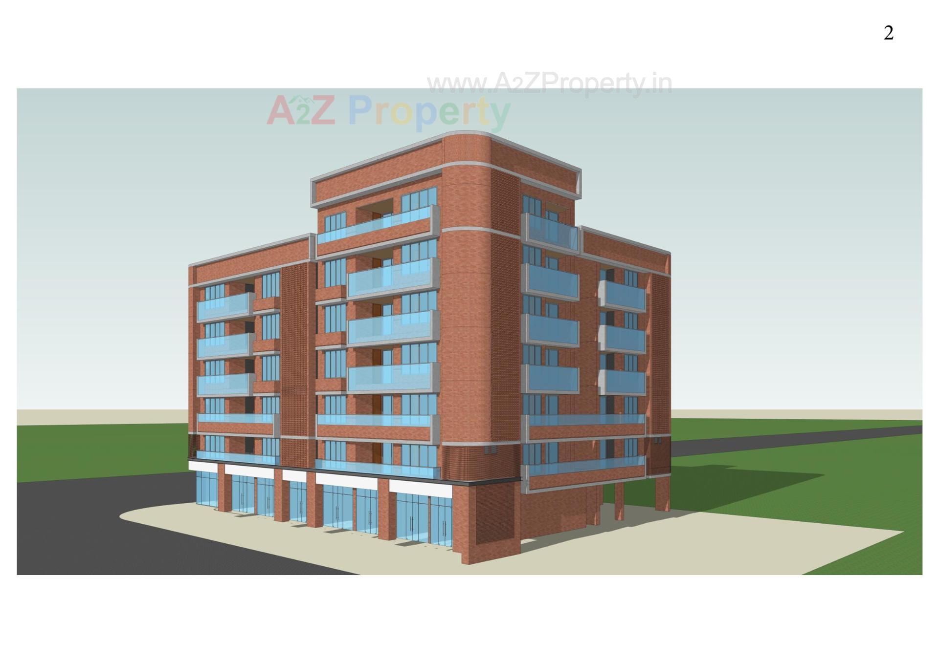 3D Elevation of real estate project Solo Bliss located at Sola, Ahmedabad, Gujarat
