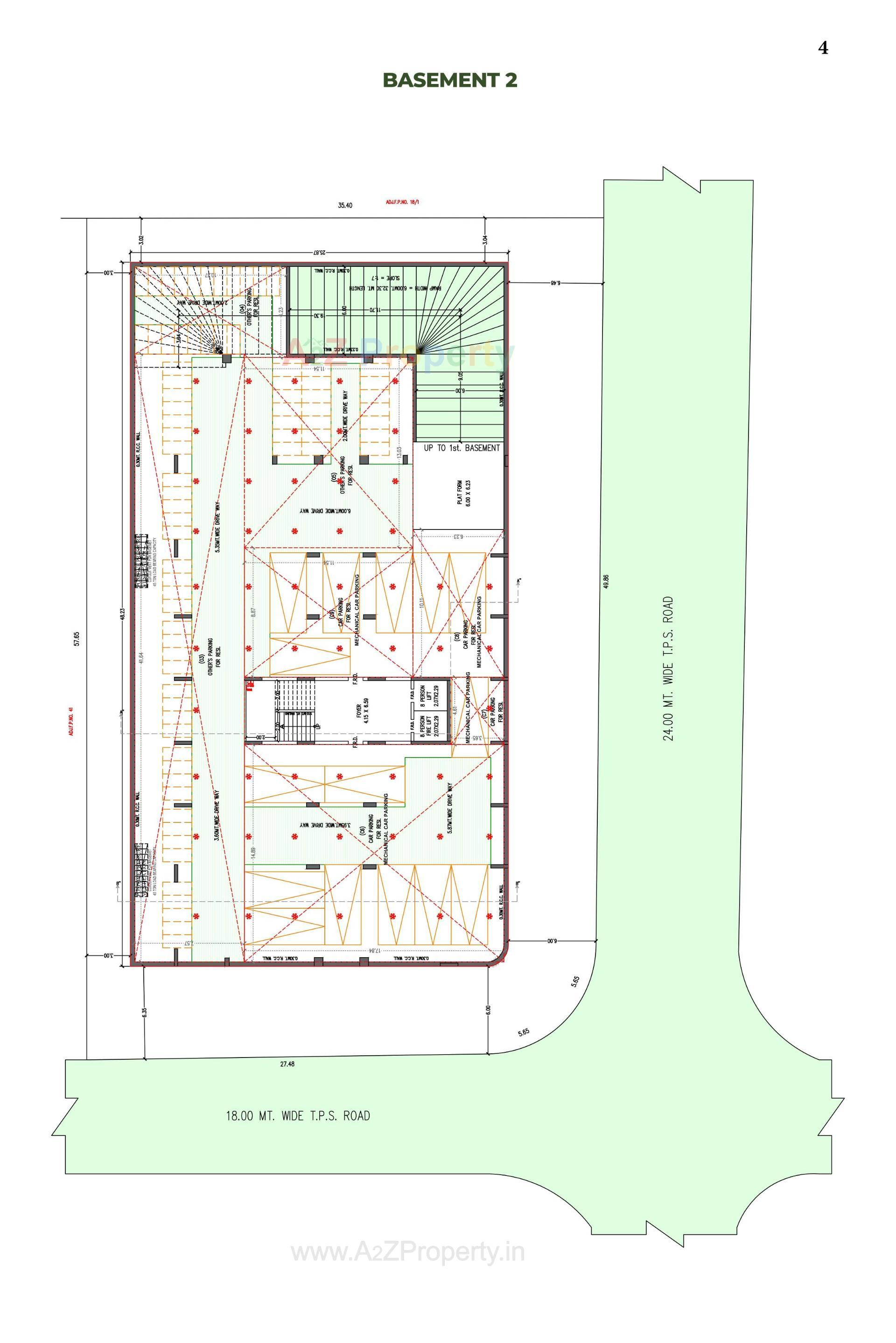 Layout of real estate project Solo Bliss located at Sola, Ahmedabad, Gujarat
