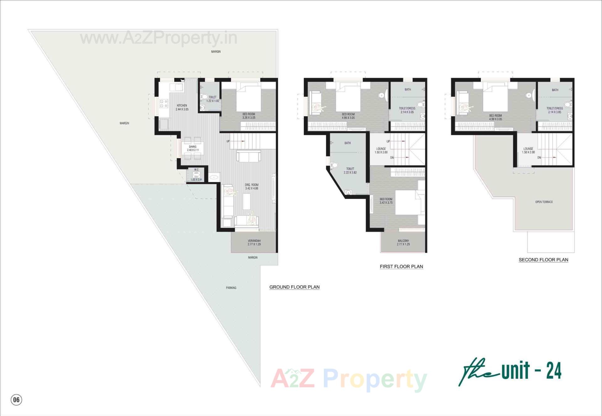 Layout of real estate project Somnath Villa located at Geratpur, Ahmedabad, Gujarat