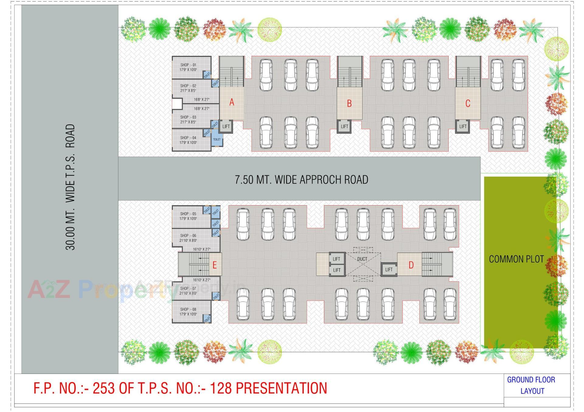 Layout of real estate project Sona Siddhi located at Vatva, Ahmedabad, Gujarat