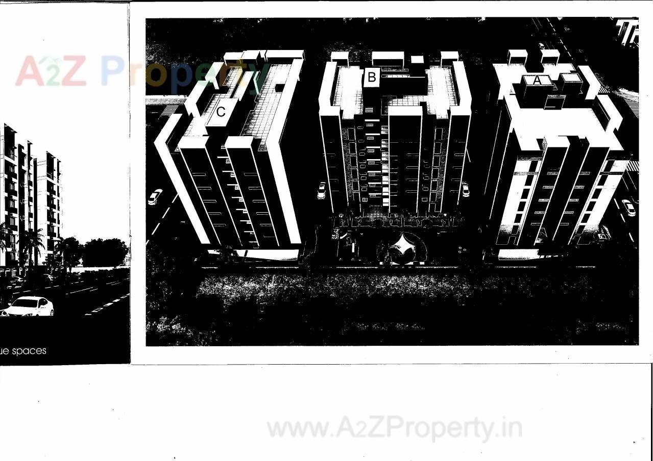 3D Elevation of real estate project Span Valancia located at Nikol, Ahmedabad, Gujarat